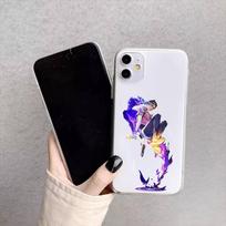 Popular V-Valorant C-Clove Phone Case For iPhone17,16,15,14,13,12,11 Plus,Pro Max Soft Transparent Cover iPhone12