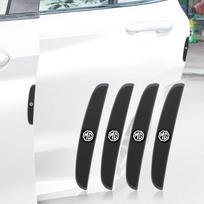 4 vnt. Automobilio durų apsauginės juostelės nuo įbrėžimų, skirtos Morris Garages MG Rx5 HS MG3 MG5 MG6 MG7, Guminė dekoratyvinė lipdukas, Automobilio reikmenys
