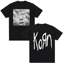 Korn Requiem Album Graphic T Shirt Metal Gothic Rock Band T Shirts Men's Clothing Oversized Short Sleeve T-shirt Tops Streetwear S įvairiaspalvis