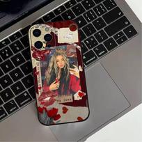 L-Lola Singer Indigo Cool  Phone Case For iPhone 17,16,15,14,13,12,11 Plus,Pro Max,XS,Soft Silicone Black Cover iPhone16se4