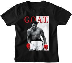 Muhammad Ali Goat Toddler Black T Shirt Vintage Style Boxing Icon Graphic Tees S įvairiaspalvis