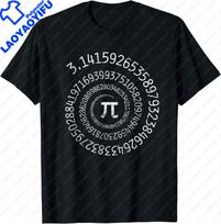 Funny Gift Pi Day Shirt Spiral Pi Math Design for Pi Day 314 TShirt Unisex Style Shirts for Women Unisex Clothing Streetwear S
