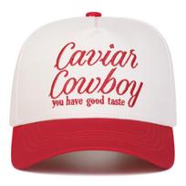 Women Caviar Cowboy Letter Print Embroidery Baseball Caps Spring Autumn Outdoor Use Adjustable Casual Hats Sunscreen Hat Sportss Cap For Men And