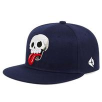 Women Skeleton Embroidery Hip-Hop Hats Spring Autumn Adjustable Casual Snapback Baseball Caps Outdoor Use Sunscreen Hat For Men And
