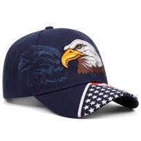 American Flag Embroidered Hip Hop Hat Outdoor Use Daily Leisure Decorative Sun Protection Hat For Men And Women Fashion Latest Eagle