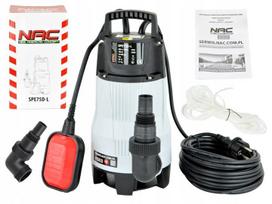 Pompa Zanurzeniowa Do Wody Nac Spe 75D-L Moc 750 W Wydajność 14 000 Litr/H