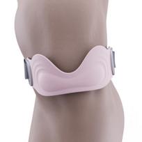 Silicone Patella Support Strap Pain for Running Adjustable Knee Brace Relief Band Hiking Basketball Gym rožinė