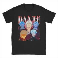 Men's T-Shirts Game DMC Dante Devil May Cry Novelty Pure Cotton Tee Shirt Short Sleeve  T Shirt Round Neck Clothes Printed S įvairiaspalvis