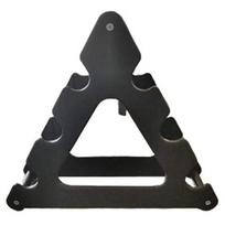 Home Gym Fitness Exercise Dumbbells Bracket Holder Stand Rack Plastic Triangle