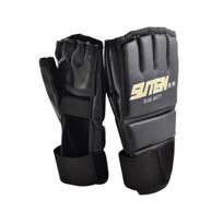 1 Pair MMA Muay Thai Sparring Boxing Half Finger Mitts Training Punching Gloves