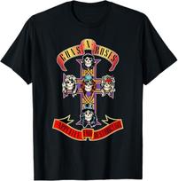 Guns N' Roses Official Cross T-Shirt + 4 months of Amazon Music Unlimited FREE S įvairiaspalvis