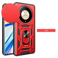 For Honor Magic 6 Lite Case Honor X9B Magic6 Lite Shockproof Armor Car Holder Magnetic Ring Phone Cover Camera Protect Fundas Honor Magic6 Lite