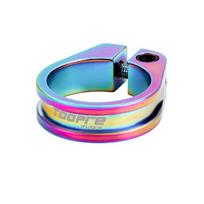 Seat Post Clamp for MTB Road Bike 31.8 34.9mm Aluminum Alloy Ultralight Mountain Bicycle Seatpost Clamps Cycling Parts įvairiaspalvis