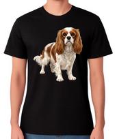 Cavalier King Charles Spaniel Dog Lover Gift T-Shirt Unisex Tee S įvairiaspalvis
