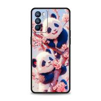 Cartoon panda Phone Case For Oppo Reno13 Reno12 Reno11 F Reno10 Pro A54 5G Find X5 A53 A52 A9 A17 A57 A78 4G A79 A80 A98 Cover For Oppo A9 2020