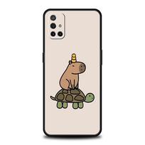 Phone Case For OnePlus 12 11 10 9 Pro 9T 12R 10R 9R 9RT 10T 8T 8 7 6T 7T Nord 2T CE 2 5G N200 N10 N100 Cover Cute Capybara For OnePlus 7