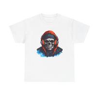 Gritty Skull Graphic Tee, Unisex Heavy Cotton Shirt, Casual Wear, Street [...] S įvairiaspalvis