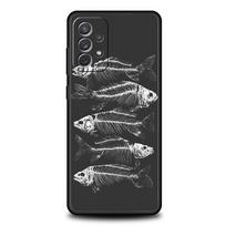 Fish Bone Phone Case for Samsung Galaxy A55 A35 A15 A14 A13 A25 A54 A51 A71 A72 A73 A32 A52 A41 5G Soft TPU Shell Fundas Capas for Samsung A13 5G