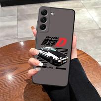Classic Comic Initial D Case for Samsung Galaxy A05 A70 A06 A50 A55 A41 A57 A15 A25 A16 A73 A51 A37 A12 A52 A36 A23 A13 A53 A17 Galaxy A70