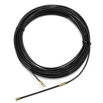 Guide Spring Fish Tape Reel Anti-Corrosion Cable Puller Pull Wire Retracting  Construction Sites 10 M juoda