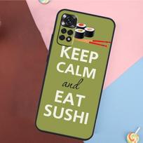 Sushi Maki Rice Kitchen Food Cute Cover For Xiaomi Redmi Note 13 Pro 14 12 11 9 10 9S 10S 11S 12S Redmi 10C 12C 13C 14C Case For Redmi 9C