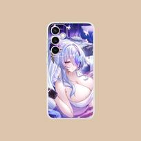 Azur Lane Unzen Clear Mobile Phone Case for Samsung Galaxy S25 S24 S23 S22 S21Plus FE Ultra Colorful Cover Galaxy S25