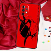 Red Aesthetics Doodles Art For Samsung Galaxy A56 A36 A26 A16 A05 A06 A22 A32 A52 A54 A34 A14 A55 A15 A53 A33 A35 Case For Samsung A12