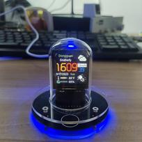 2024 New Cross-Border Special Nixie Tube Clock Smart WiFi Network Auto Update Digital Desktop Ornament
