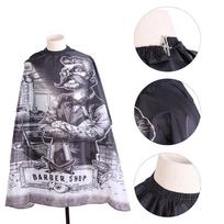Haircut Cape Cloth Cutting Hair Pattern Salon Barber Cape Hairdressing Apron Onesize