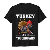 Turkija Ir Touchdown'ai Beisbolo Gaudytojas Beisbolininkas Unisex Marškinėliai S įvairiaspalvis