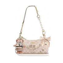 COACH shoulder bag [Customized bag] Teri 24 classic presbyopic Logo zipper closure, pendant, scarf, bow, printing, extension Huazhanyi basic style balta
