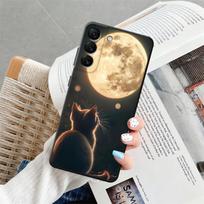Phone Cover Case for Samsung Galaxy A05 A06 A25 A16 A53 A17 A37 A57 A15 A73 A51 A52 A36 A23 A55 A41 A50 A12 A13 A70 Cute Cat Galaxy A70