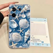 Phone Case for Xiaomi Redmi A1 A2+ A5 9A 9C 14C 13C A3x 12C 10C Clear Cover Underwater Beach Shells Redmi A1