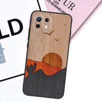 Wolf Bike Butterfly Wood Case For Xiaomi 13T Pro 14 11T 12T 12 13 Lite POCO F5 X3 X4 X5 X6 Pro F3 M5s M6 Pro Cover For POCO M5s