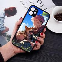 Jujutsu Kaisen Ryomen Sukuna Phone Case For IPhone 14 11 12 13 Mini Pro Max 8 7 Plus X XR XS MAX Translucent Matte Cover For iphone 7plus