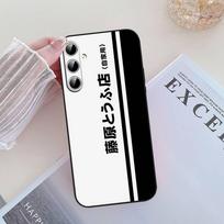 Anime Initial D AE86 Tail Light Phone Case For Samsung Galaxy S21 S22 S23 S24ULTRA S25ULTRA FE Ultra Plus5G A52S S26 Soft Cover S25-1