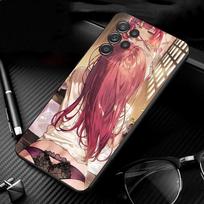 Phone Case For Samsung Galaxy S26 Plus Edge S25 S24 S23 S22 Ultra S23 S22 S25 Plus S24 FE Anime Girl S26