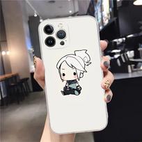 game Cartoon Valorants Phone Case For iPhone 15 14 11 12 13 Mini Pro XS Max Cover 6 7 8 Plus X XR SE 2020 Funda Shell For 7plus or 8plus