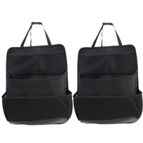 Car with Multiple Storage Pockets and Adjustable Straps for Vehicle Interior Organization Set of 2 One Size juoda