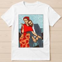 Frida Kahlo Vincent Van Gogh Funny Gift T Shirt 8073 S