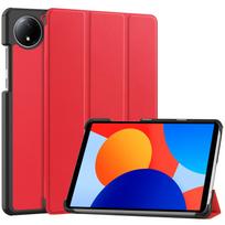 Tablet Case For Xiaomi Redmi Pad SE 8.7 8.7inch Stand Leather Case For Redmi Pad SE raudona