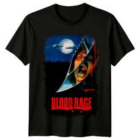 Blood Rage (1987) Movie Poster Inspired T-Shirt Retro 80s Tee S įvairiaspalvis