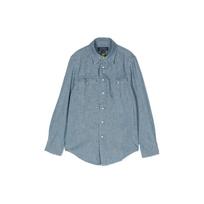Polo Ralph Lauren Solid Point Collar Long Sleeve Shirt Kids shirts Indigo 323850941-001 M