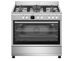 Dujinė viryklė su elektrine orkaite Kernau KFC 90095 GE CI X, 90 cm