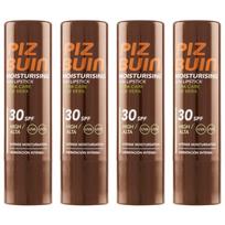 Piz Buin Moisturizing Protective Lip Balm SPF30 x4pcs