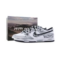 Nike Dunk Drippy Mobius Skateboard Shoes Unisex White Gray HF5441-100(Team889-) 37.5