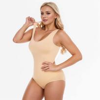 International Shapewear Bodysuit with Supportive Abdominal Binder 3XL-4XL odos spalva spalva