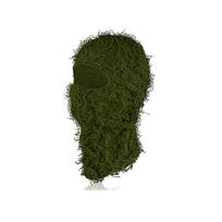 Motorcycle Hip Hop Balaclava Distressed Knitted Caps Full Face Ski Mask Women Outdoor Camouflage Fuzzy Ski Balaclava Beanies Hat armijos žalia spalva