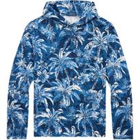 Polo Ralph Lauren Tropinio rašto megztas medvilninis gobtuvas T-shirt Klasikinė versija Vyriški viršutiniai drabužiai 710963815-001 S
