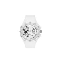 Dyzelinis kvarcinis laikrodis Dervos dirželis Baltas ciferblatas Klasikinis universalus minimalistinis DZ1988 Vyriški laikrodžiai DZ1988 Regular Watch Box,White Dial white